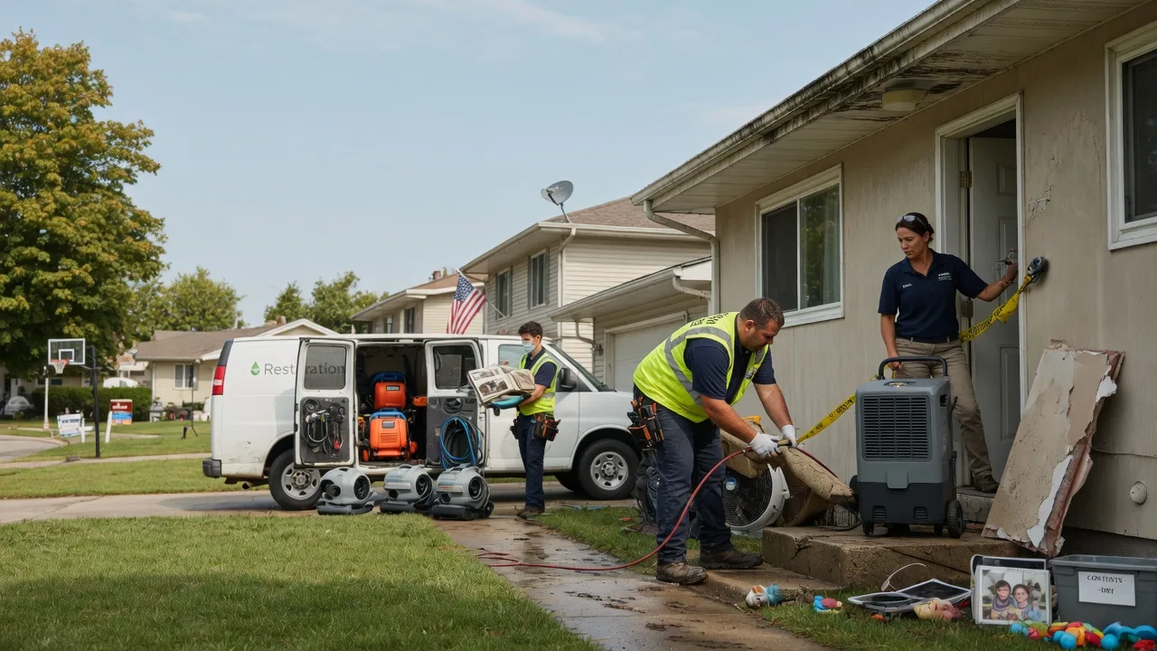 Water Damage Restoration in Sugar Run, PA near me